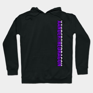 XANDERTHEDRAGON LOGO - PURPLE (FILL) Hoodie